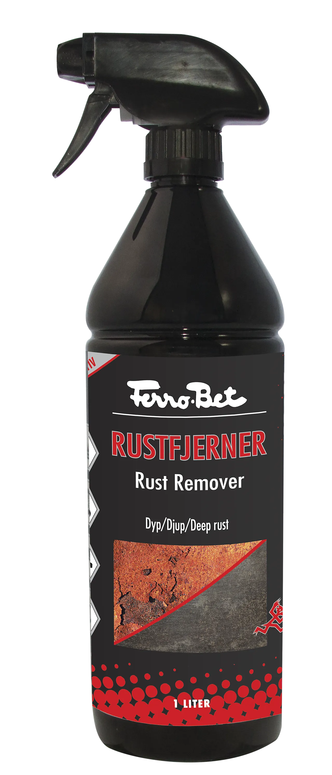 Rustfjerner med sink 1 liter