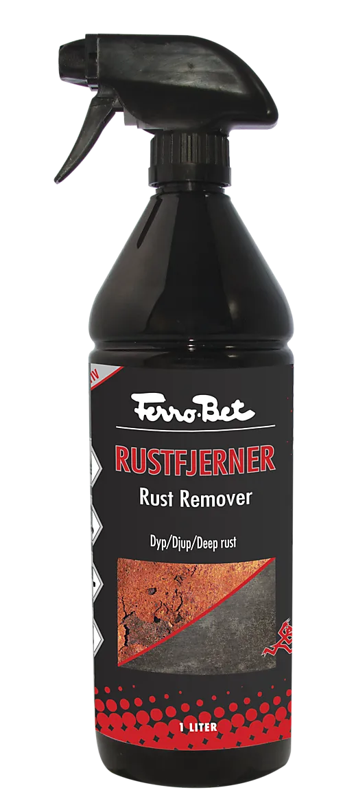 Rustfjerner med sink 1 liter