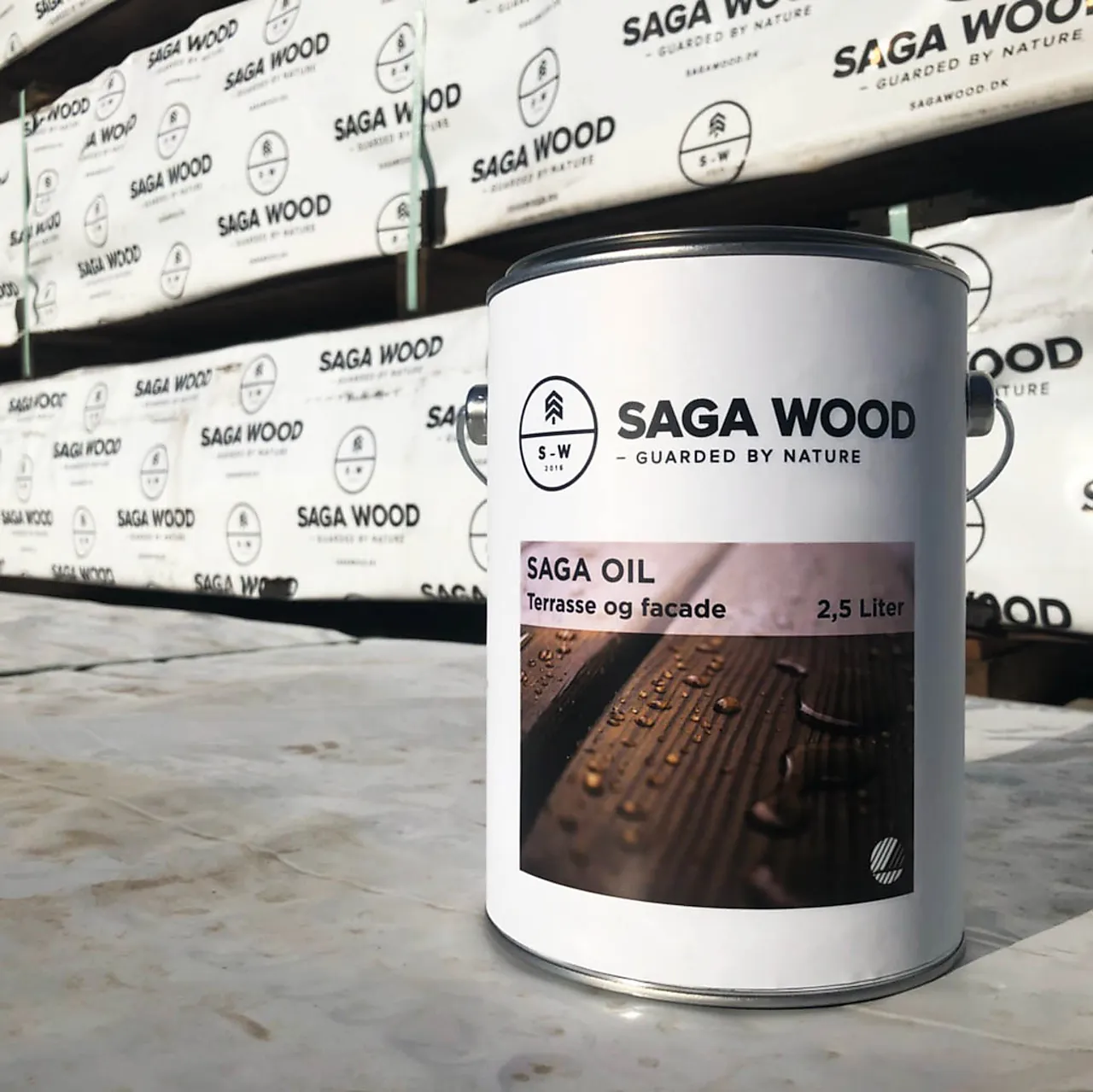 Saga linolje 2,5 liter nøytral Saga linolje 2,5 liter nøytral