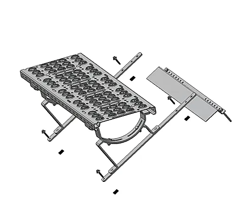 Feieplatå fp8 p-111 mørk rød ral 3011
