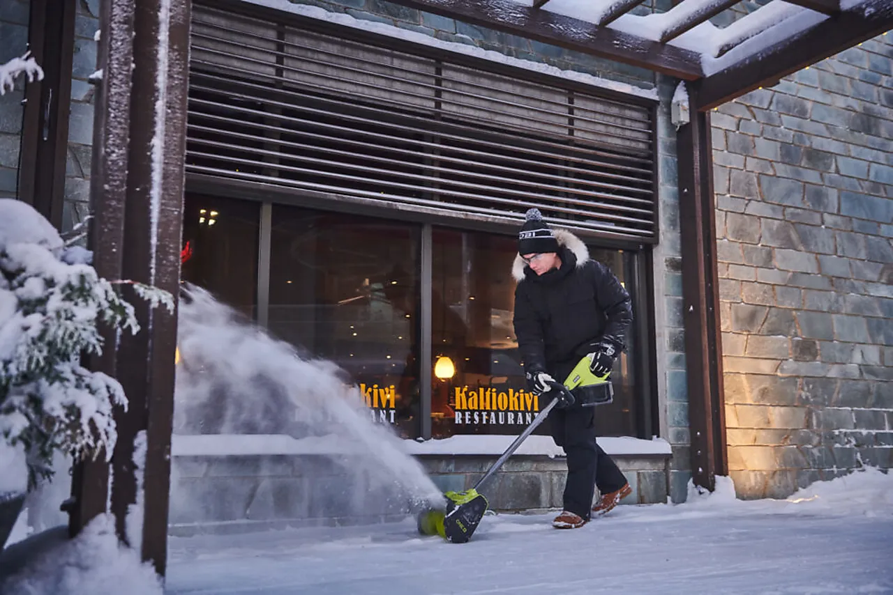 Ryobi snøfreser RY18ST25A-140 batteridrevet null - null - 3 - Miniatyr