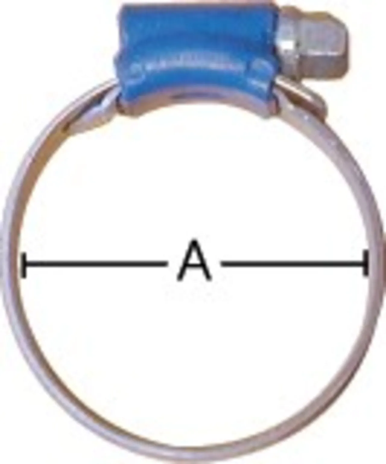 Slangeklemme sv 38-50mm stg ibpakke a 2 stk