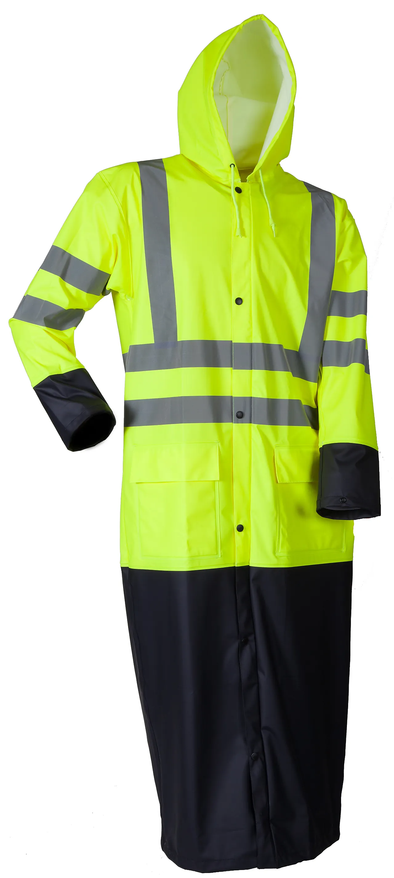 Regnfrakk LR8085 gul størrelse XXL