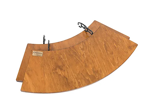 Sidebord i eik 60 cm til bålpanne og fyrfat, 2 stk