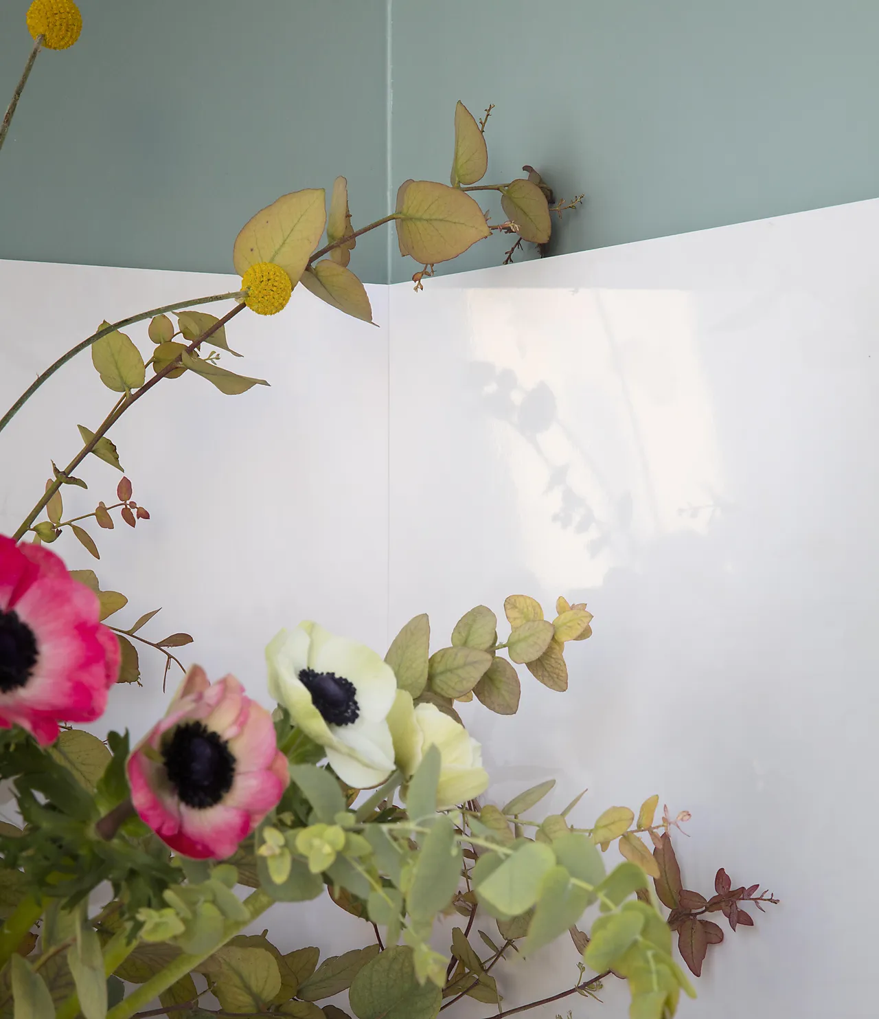 Kjøkkenplate 3 mm slett hvit snø 120 x 60 null - null - 2 - Miniatyr