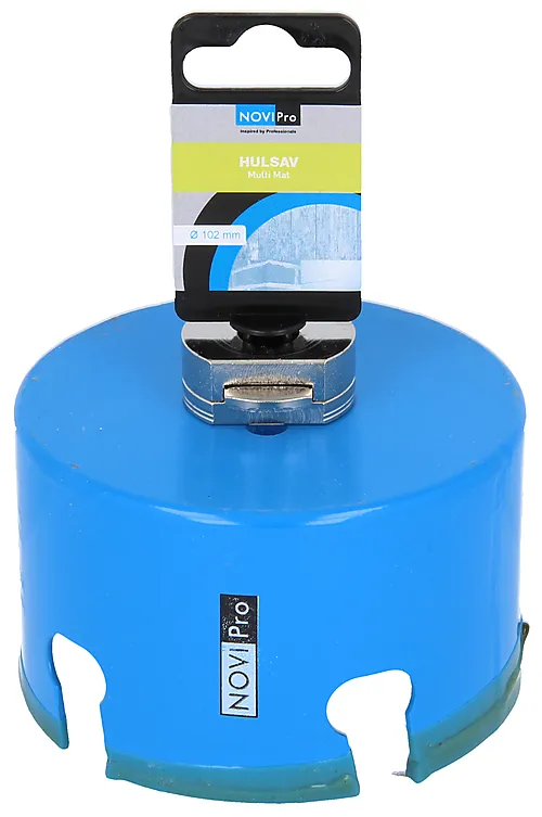Novipro hm hullsag 133 mm med integrert adapter hex10