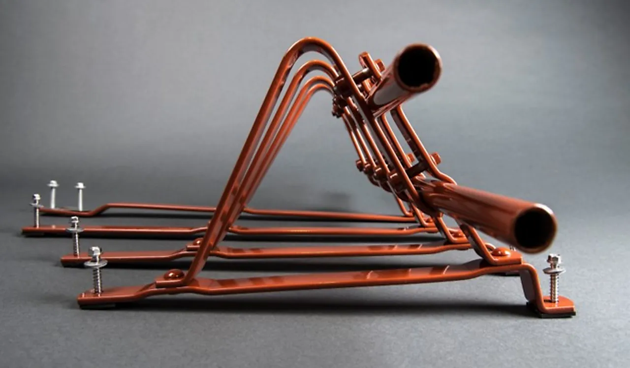 Snøfangerkonsoll takstein rød tb snøfangersystem null - null - 3 - Miniatyr