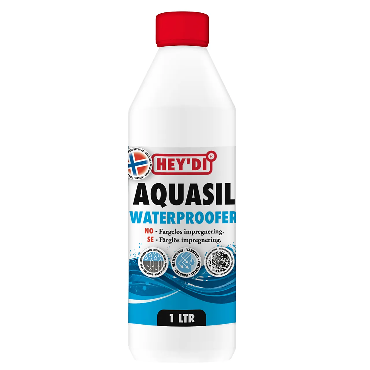 Heydi Aquasil utvendig silikonimpregnering Heydi Aquasil utvendig silikonimpregnering