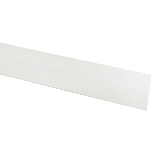 Dekklist 02x030x2700 pvc hvit