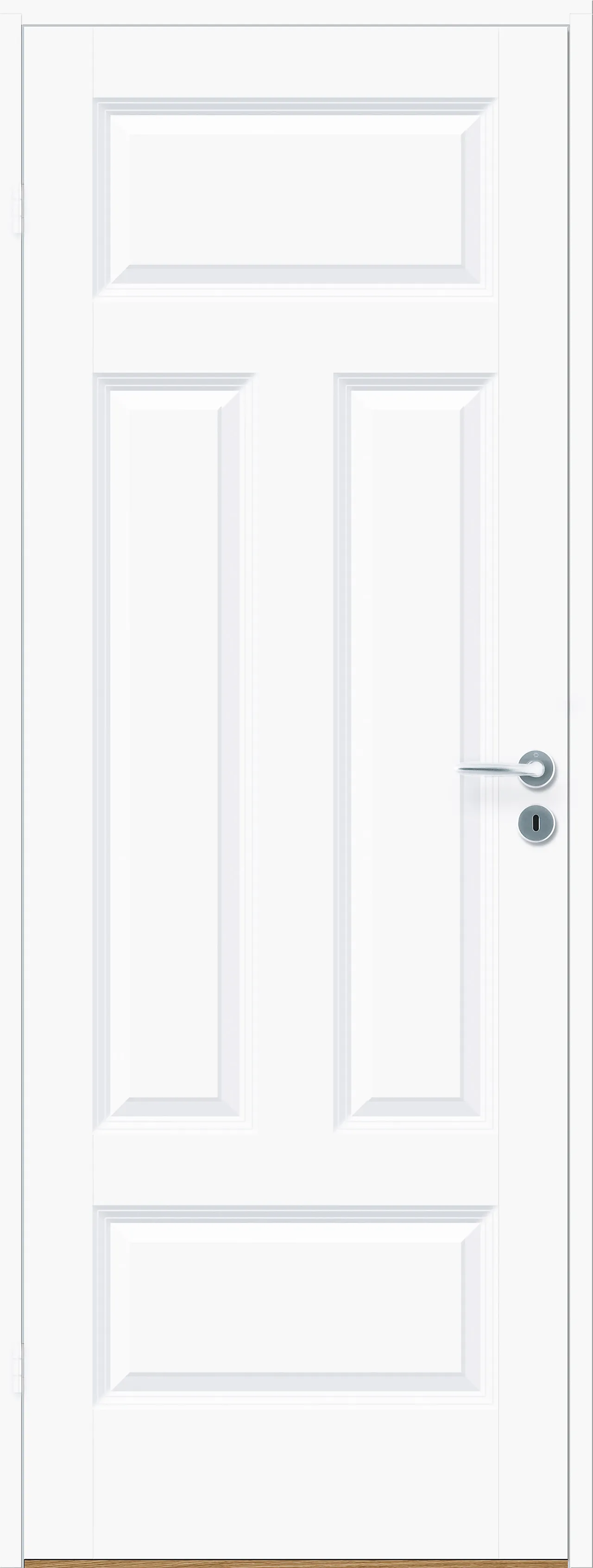 Innerdør Ida Kompakt klassisk hvit 70x190 cm