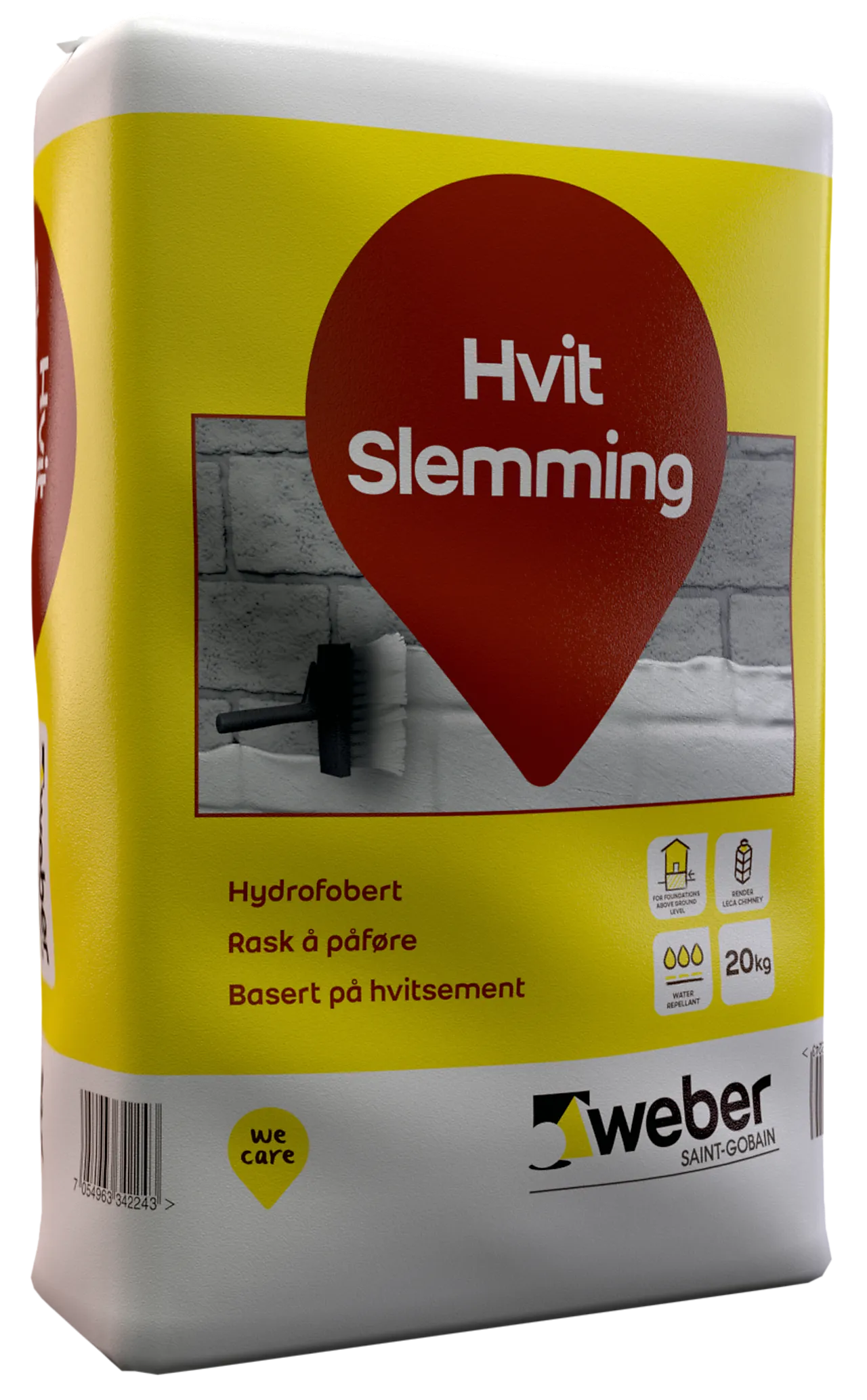 Hvit slemming 20kg