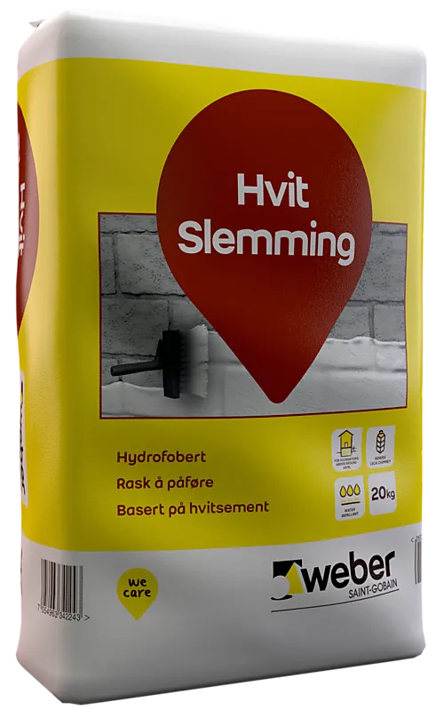 Hvit slemming 20kg