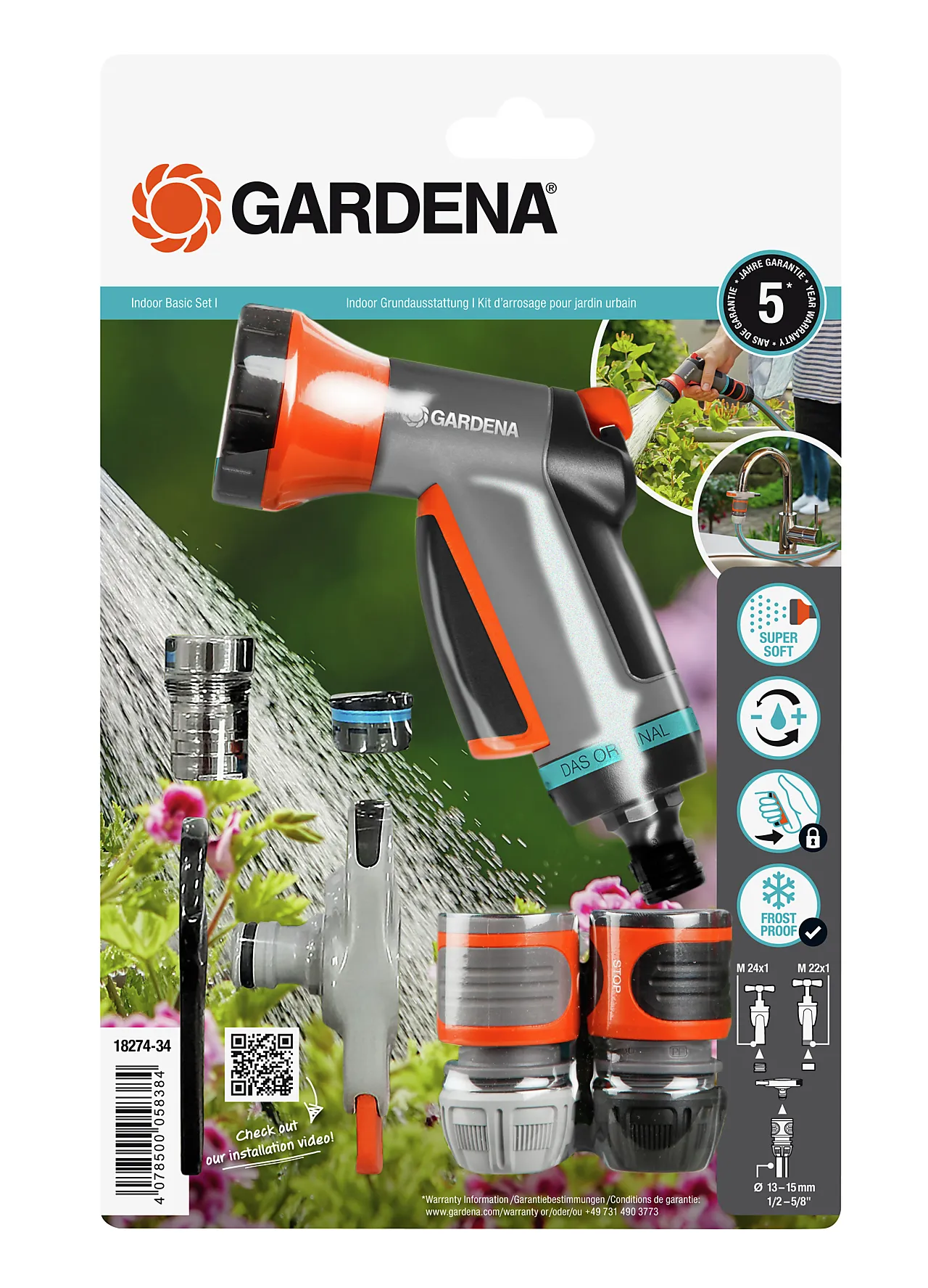 Dusjpistolsett innendørs -display null - null - 2 - Miniatyr