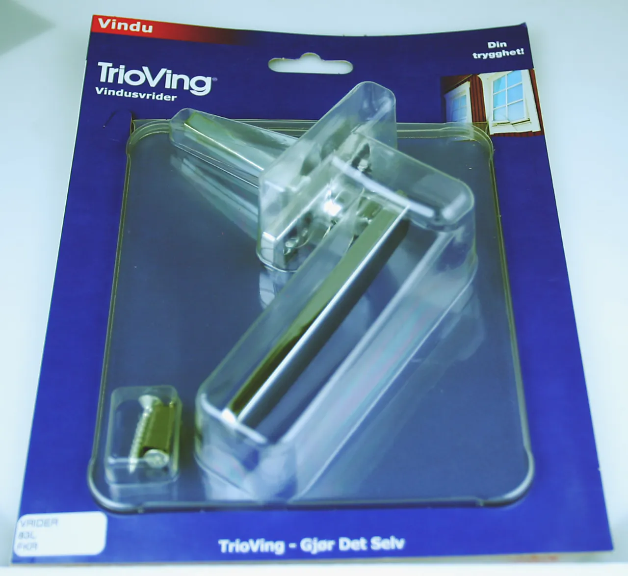 Vrider vi 83 venstre espagnolett 7x53 cm forkrommet Vrider vi 83 venstre espagnolett 7x53 cm forkrommet