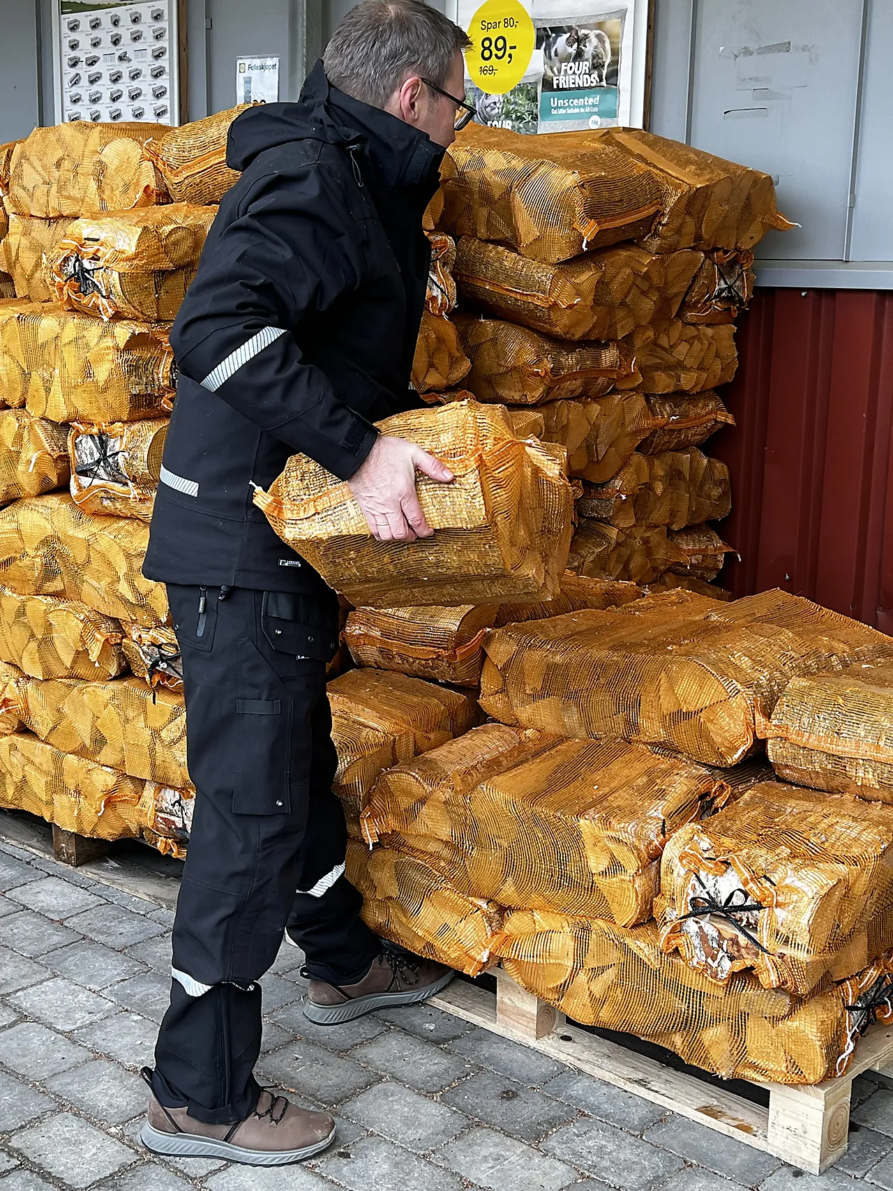 Skalljakke stretch sort/blå 5XL null - null - 2 - Miniatyr