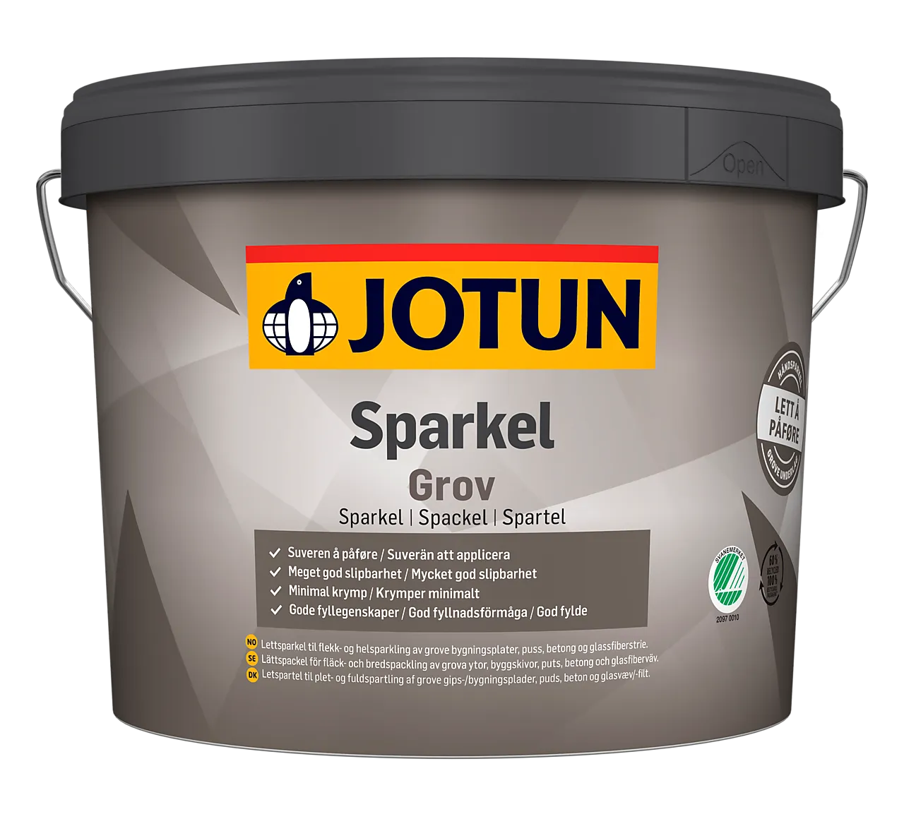 Sparkel for grove underlag 3 liter Sparkel for grove underlag 3 liter