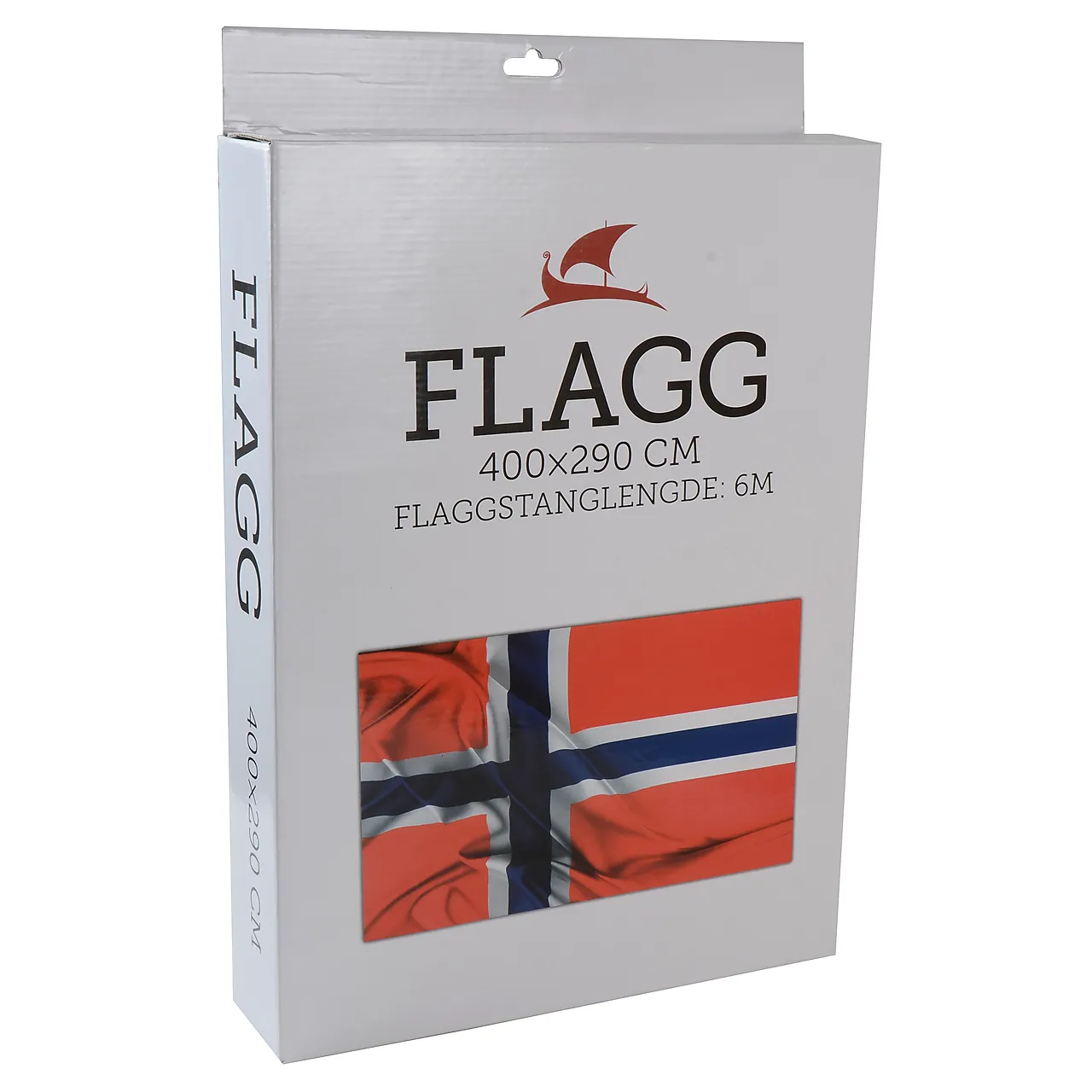 Norsk flagg 400x290cm