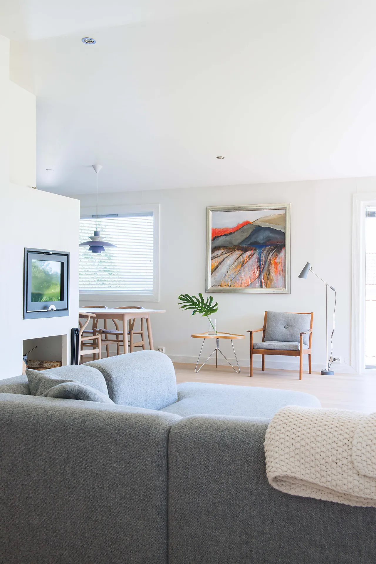 Karmlist furu profilert CW139 hvit bomull S0502-Y 15x95x4400 mm null - null - 2 - Miniatyr