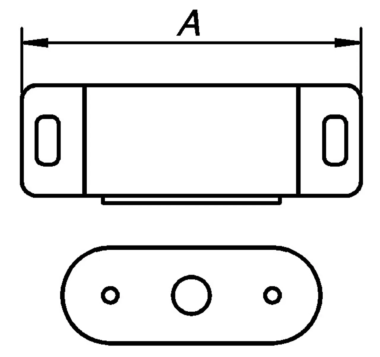Magnetsneppert 6 kg hvit PN 5380-0-90-31 null - null - 2 - Miniatyr