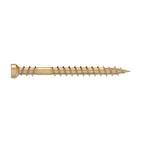 Gulvskrue gulkromat 3,9x57 mm tx10 250 stk