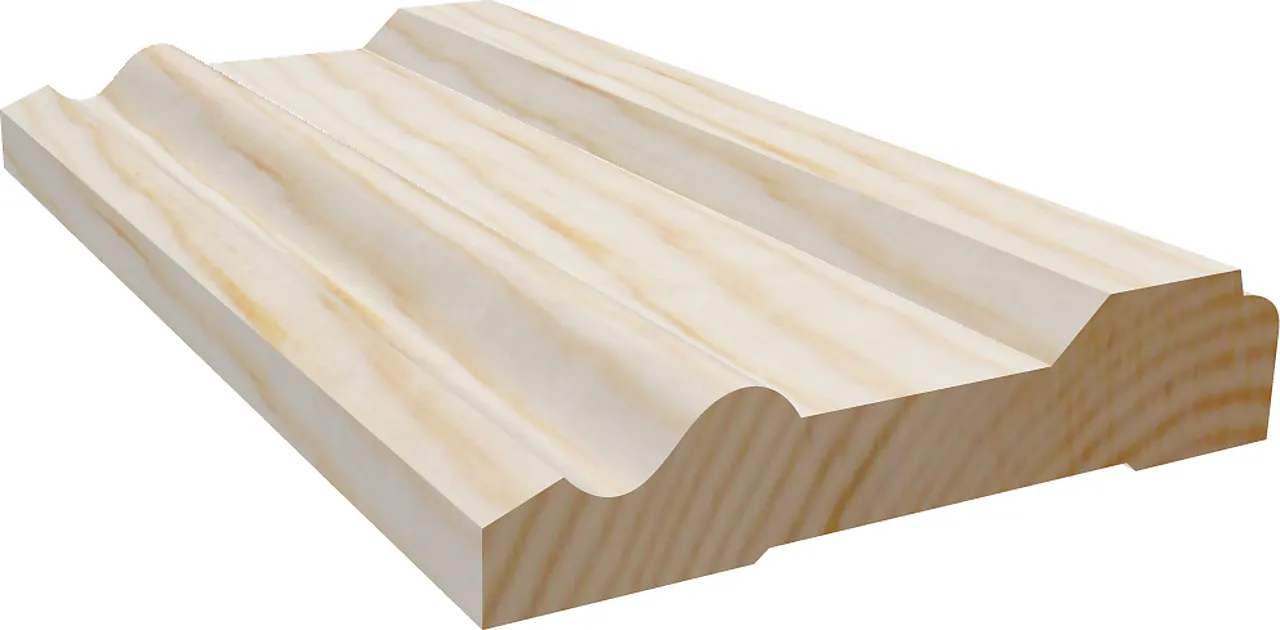 Furu 15X058 Karmlist M3 Me Gerikt Profilert Ubeh Furu 15X058 Karmlist M3 Me Gerikt Profilert Ubeh