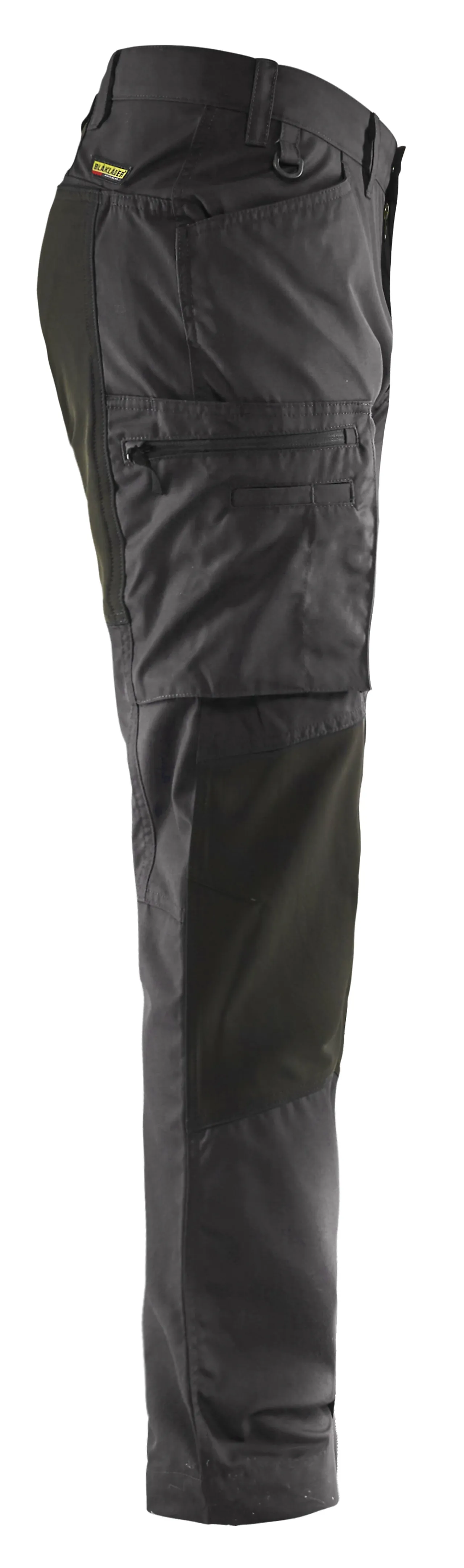 Servicebukse 145918459899c60 med stretchpaneler mørkegrå/svart