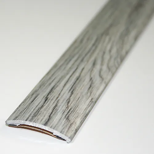 Overgangslist nr. 2 aluminium eik lys grå 2 meter