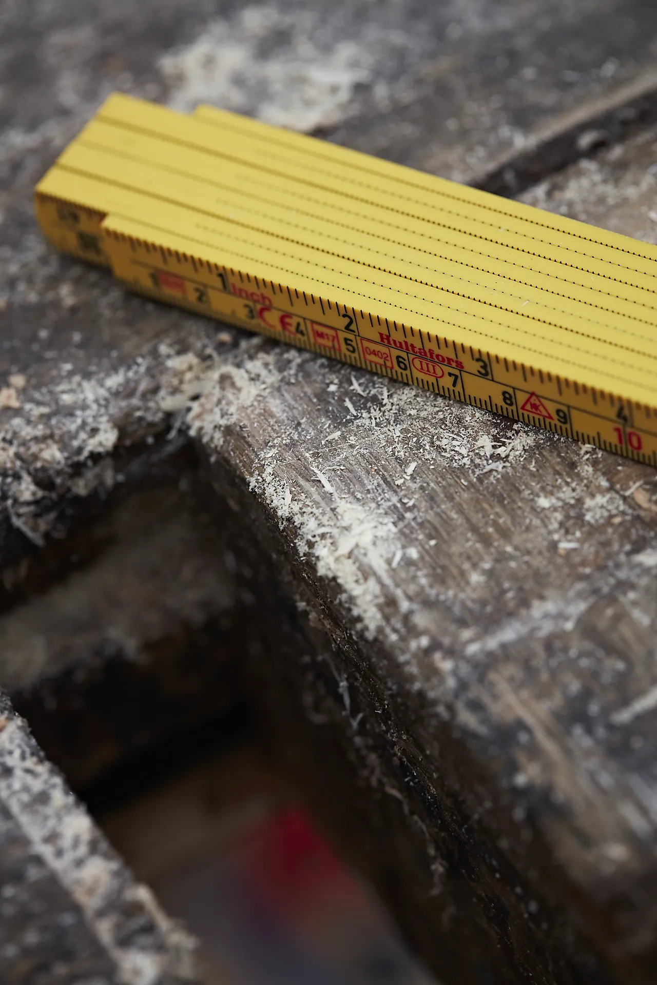 Tommestokk glassfiber 2 meter null - 2 - 3 - Miniatyr