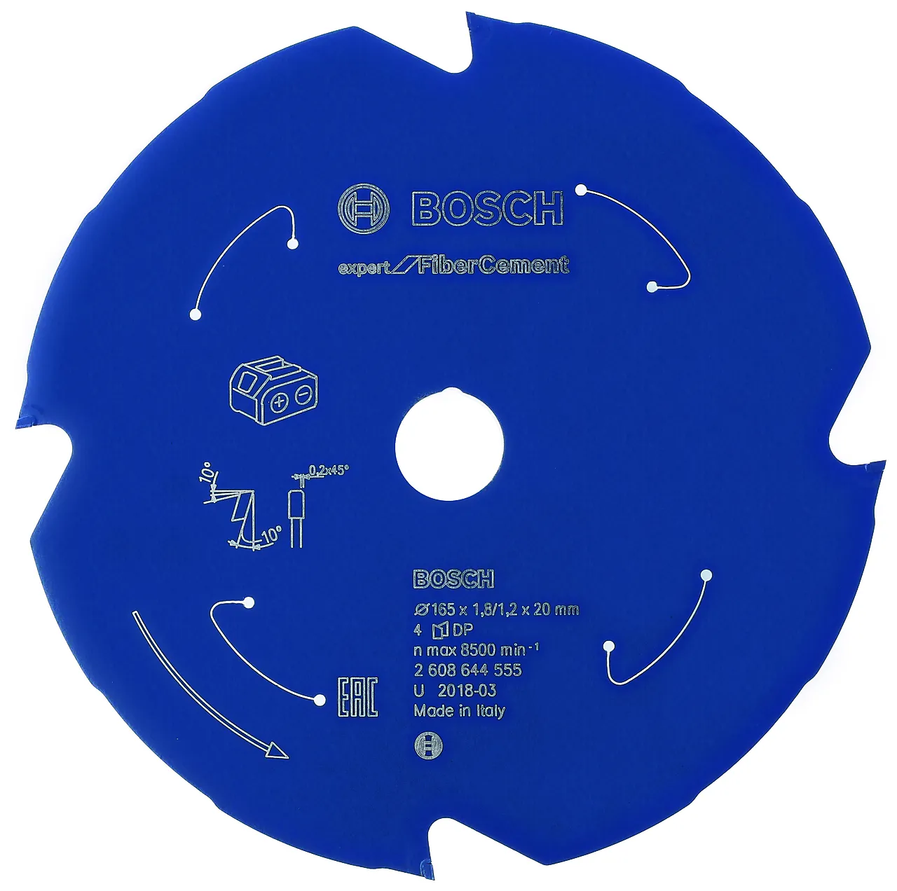 Sirkelsagblad Expert, 160x20mm med 4 tenner. Sirkelsagblad Expert, 160x20mm med 4 tenner.