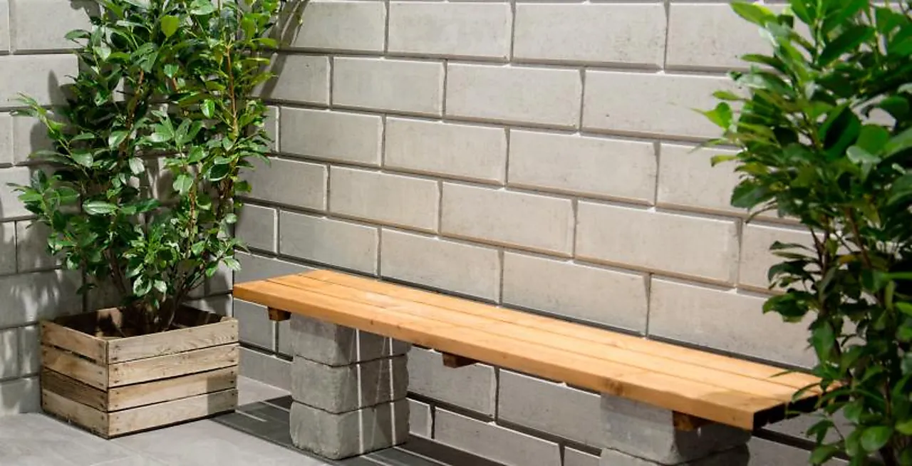 Støttemur kombimur grå Støttemur kombimur grå