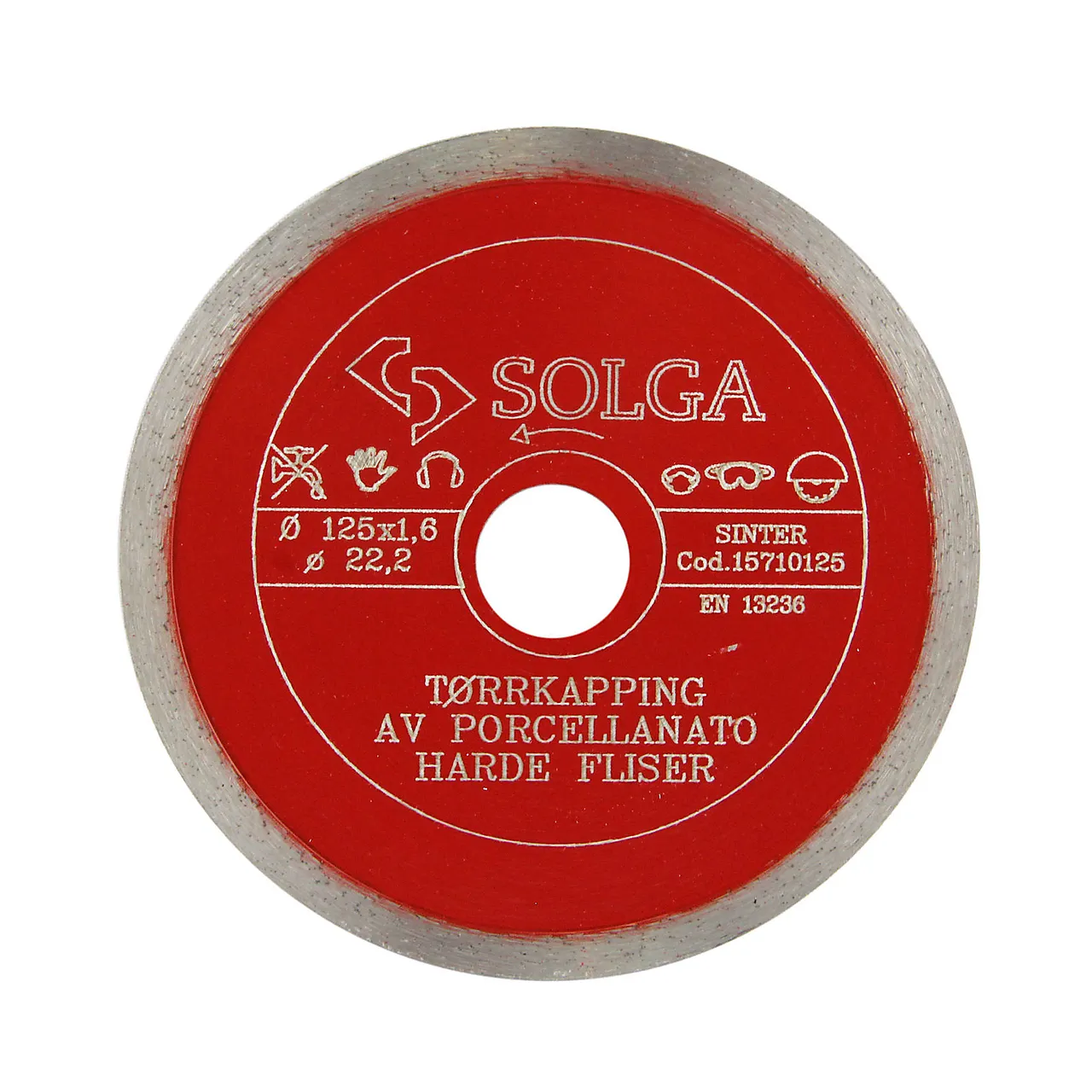 Diamantblad Ø125 mm Helbane (Dry/Hard)