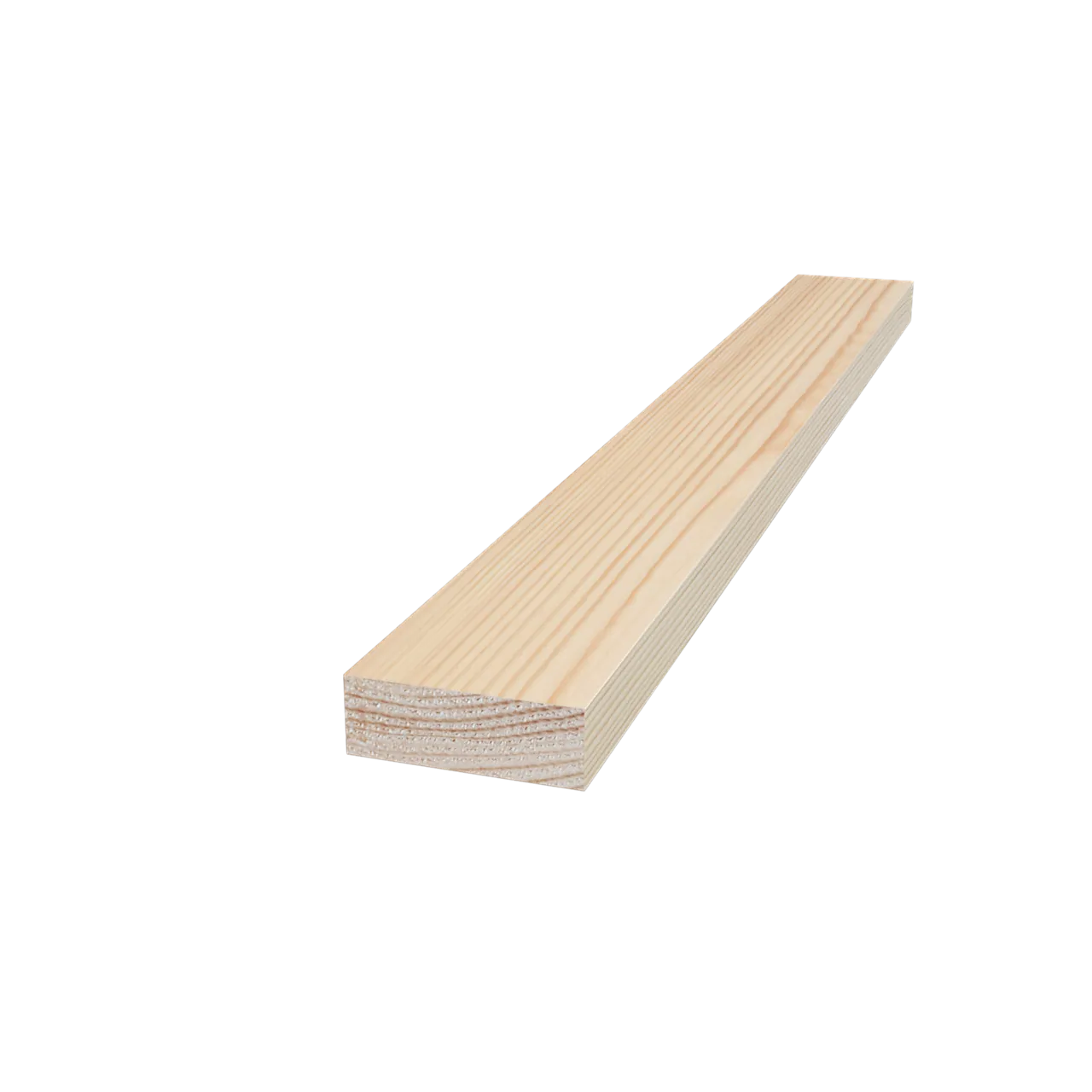 Glattkantlist 20x168 mm ubehandlet furu null - null - 2 - Miniatyr