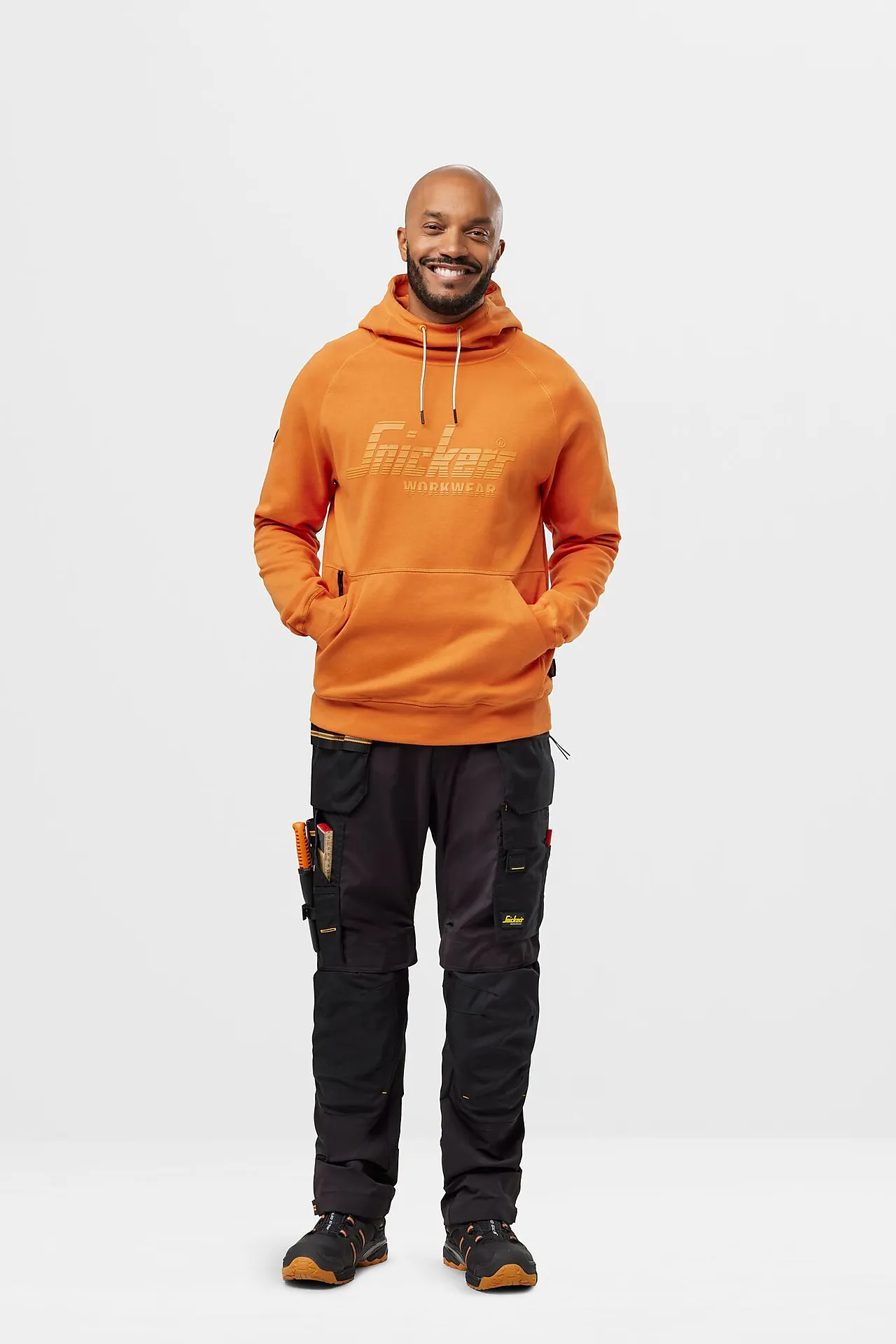 Hettegenser oransje str L null - L - 3 - Miniatyr