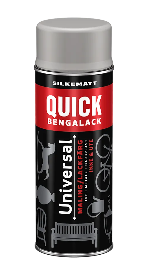 Bengalack spray 400ml temperert silkematt