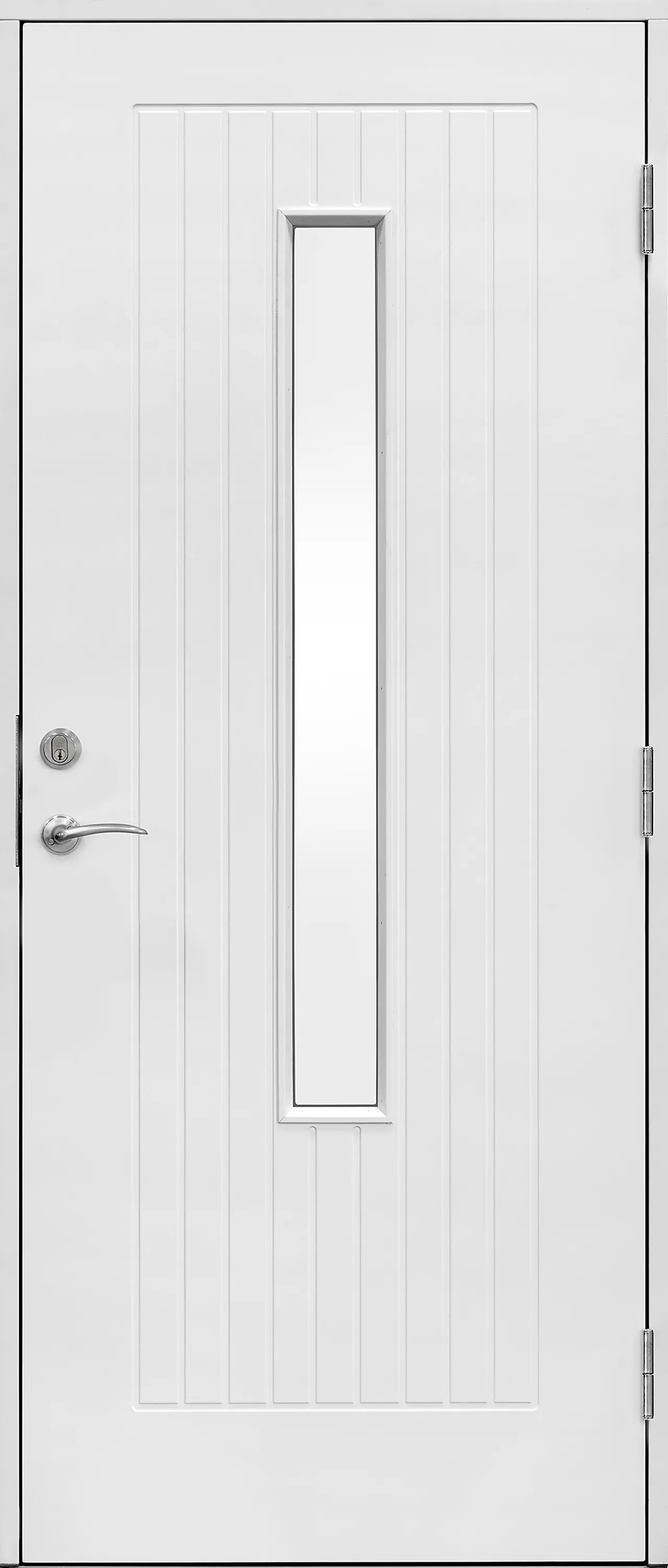 Ytterdør Forma 90x200 cm hvit venstre Ytterdør Forma 90x200 cm hvit venstre