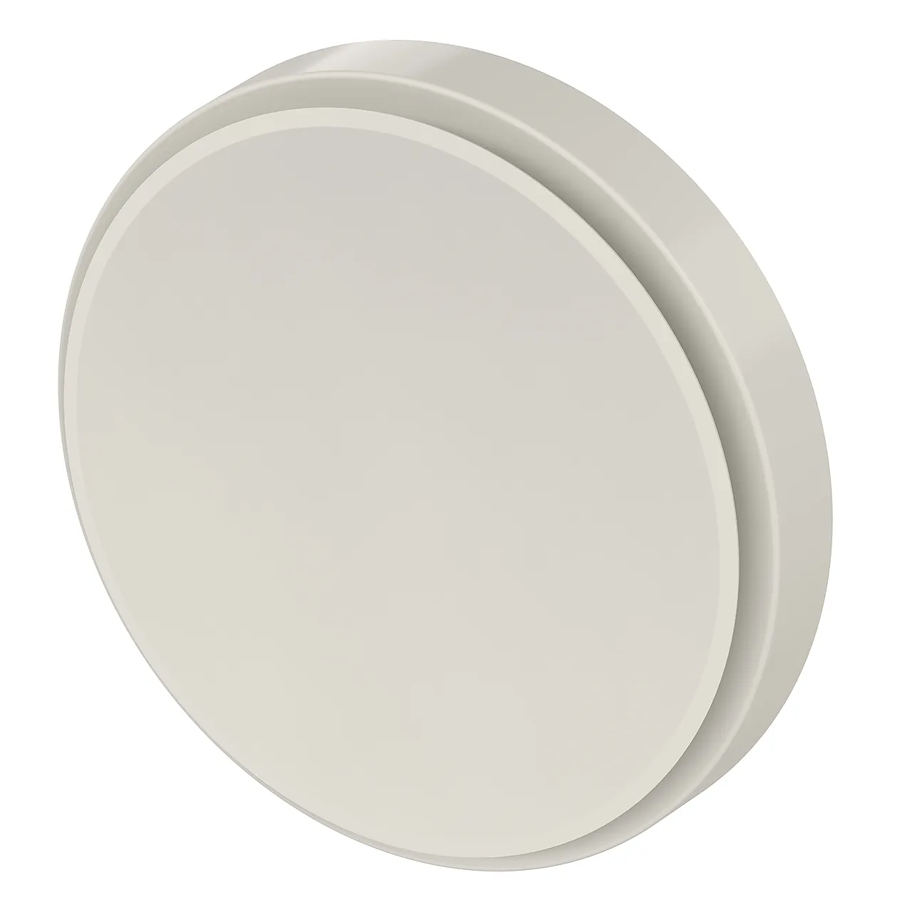 Tilluftsventil plast Ø100 mm hvit