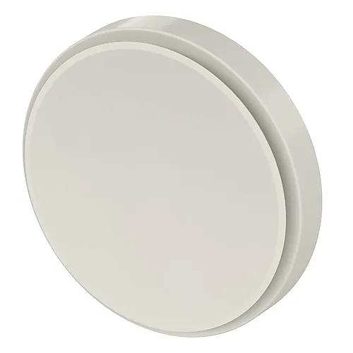 Tilluftsventil hvit plast Ø100 mm