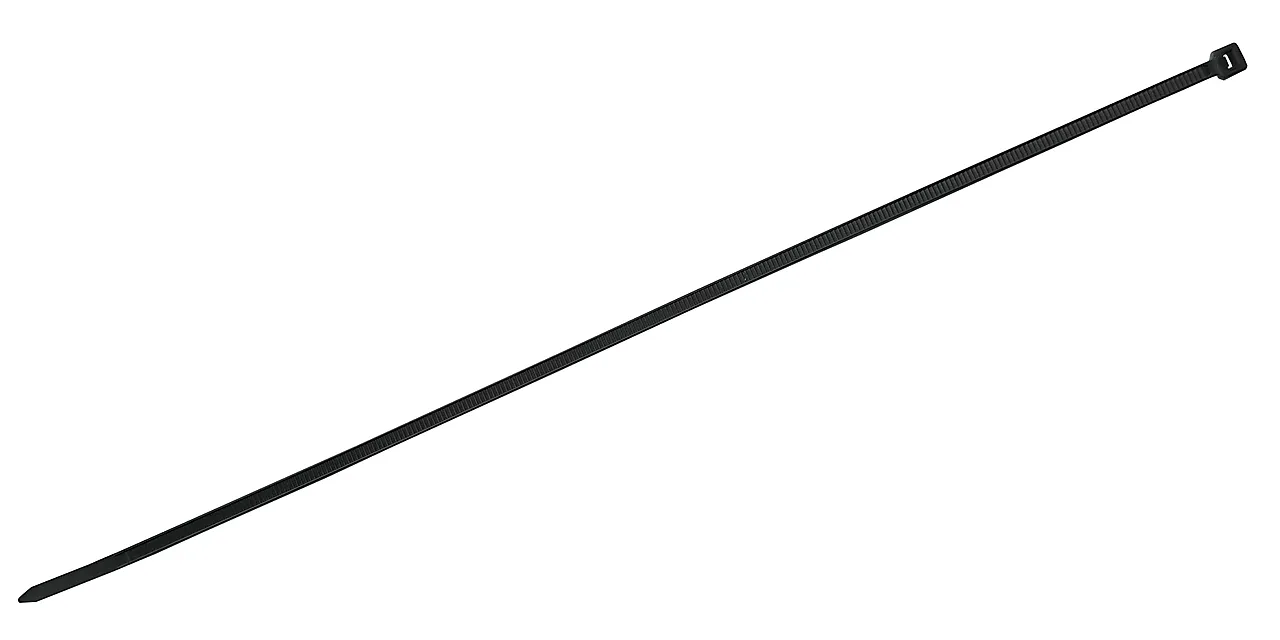 Kabelstrips ubn 3,6x300 mm sort 100 stk null - 3,6x300 mm - 2 - Miniatyr