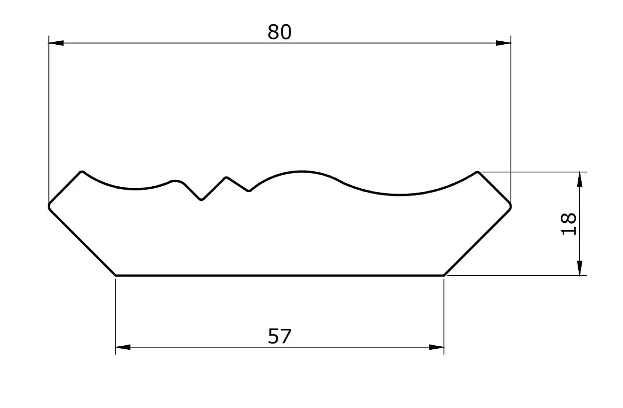 Mdf 18x080x4400 taklist s0502y malt ncs s0502y