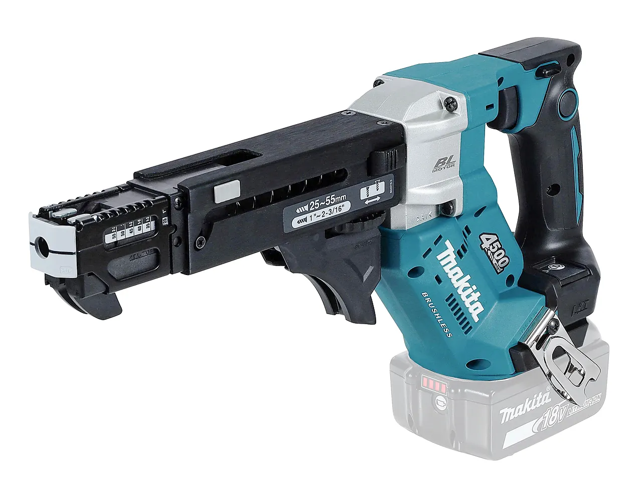 Makita skruautomat 18V 25-55 mm DFR552Z