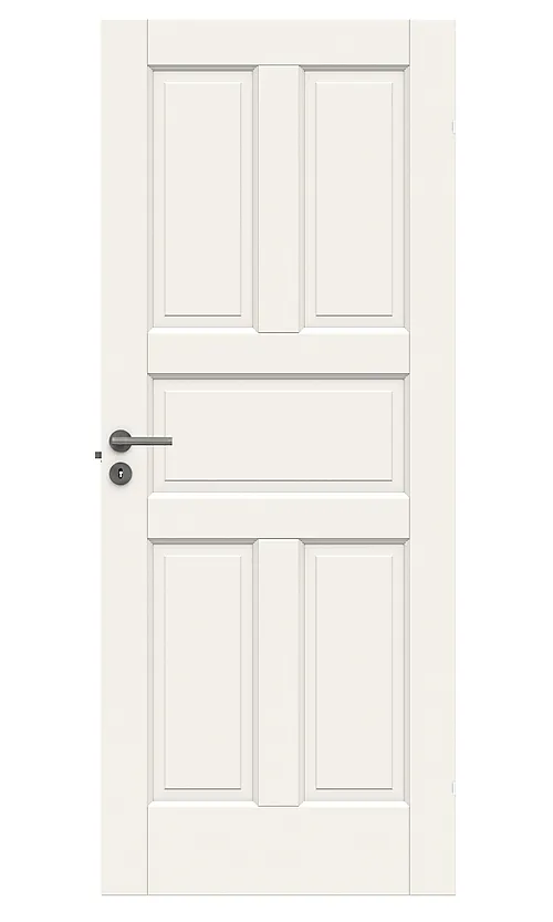 Dørbl craft 05 7x20 hvit malt klassisk fyllingsdør