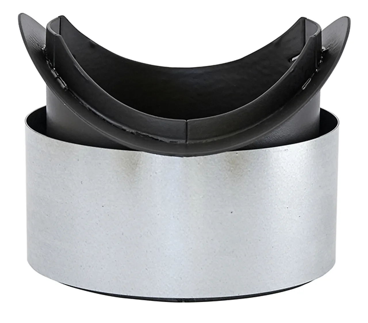 Røykinnføring ø150 leca 1010 grader skrå 2,3mm Røykinnføring ø150 leca 1010 grader skrå 2,3mm