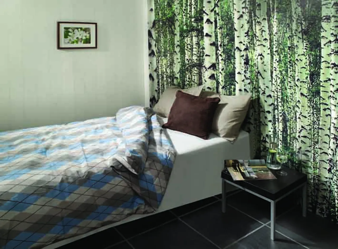 HUNTONIT Design Forest, 4 stk Antikk vegg