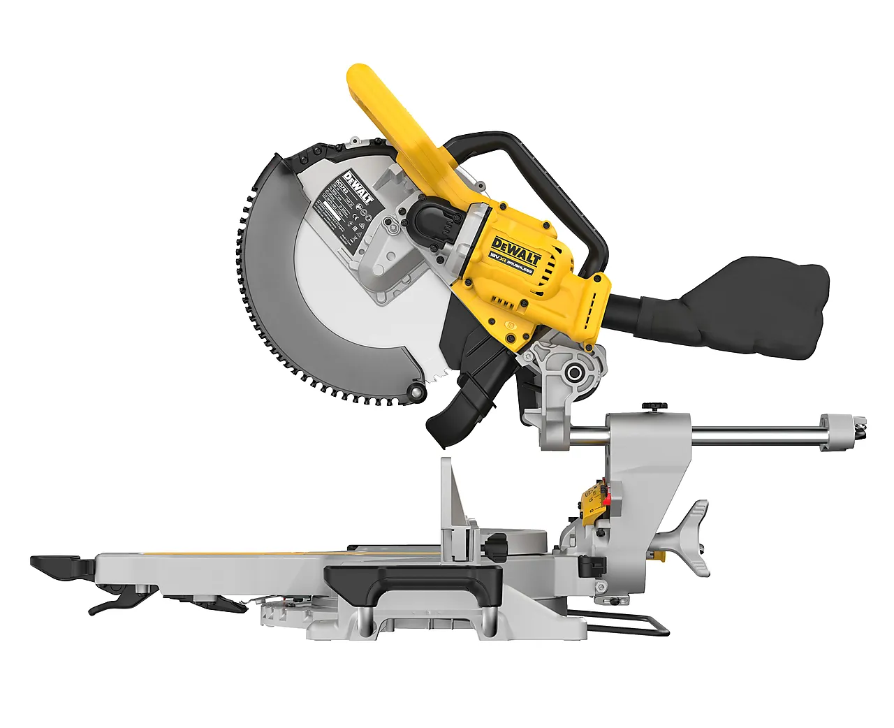 DEWALT Kapp- og gjærsag 18V, 305mm blad, naken null - null - 2 - Miniatyr