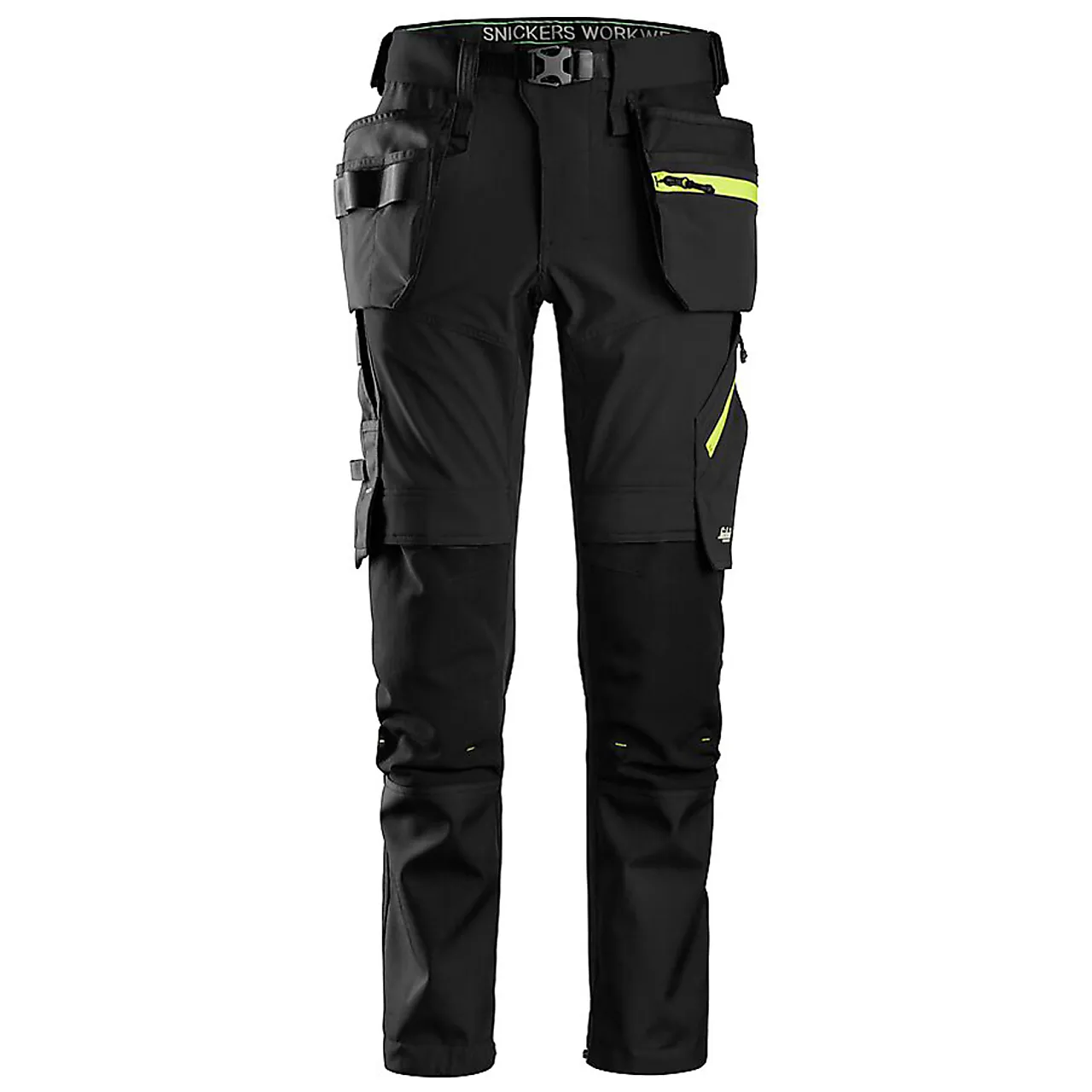 Arbeidsbukse 6940 softshell stretch sort str 46 null - null - 2 - Miniatyr