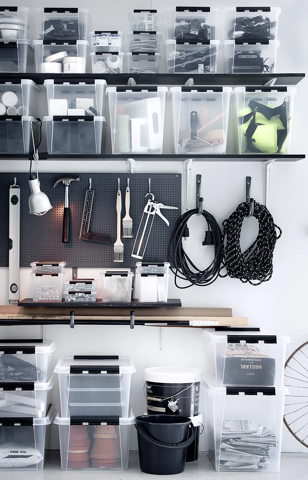 Oppbevaringsboks classic 50 med lokk 52 liter 50x39x41 cm null - null - 3 - Miniatyr