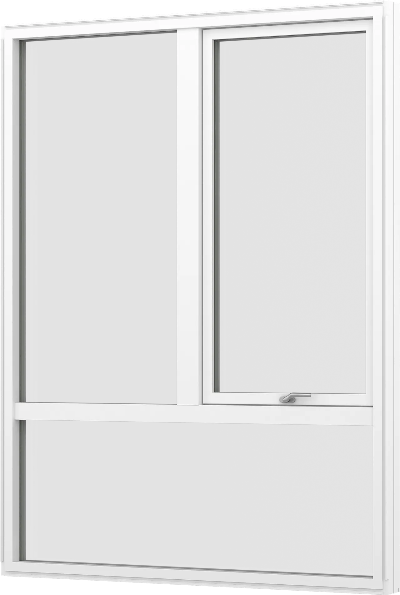 Vindu fk 96 (1,2) 9x12 fastkarm tre hvit Vindu fk 96 (1,2) 9x12 fastkarm tre hvit