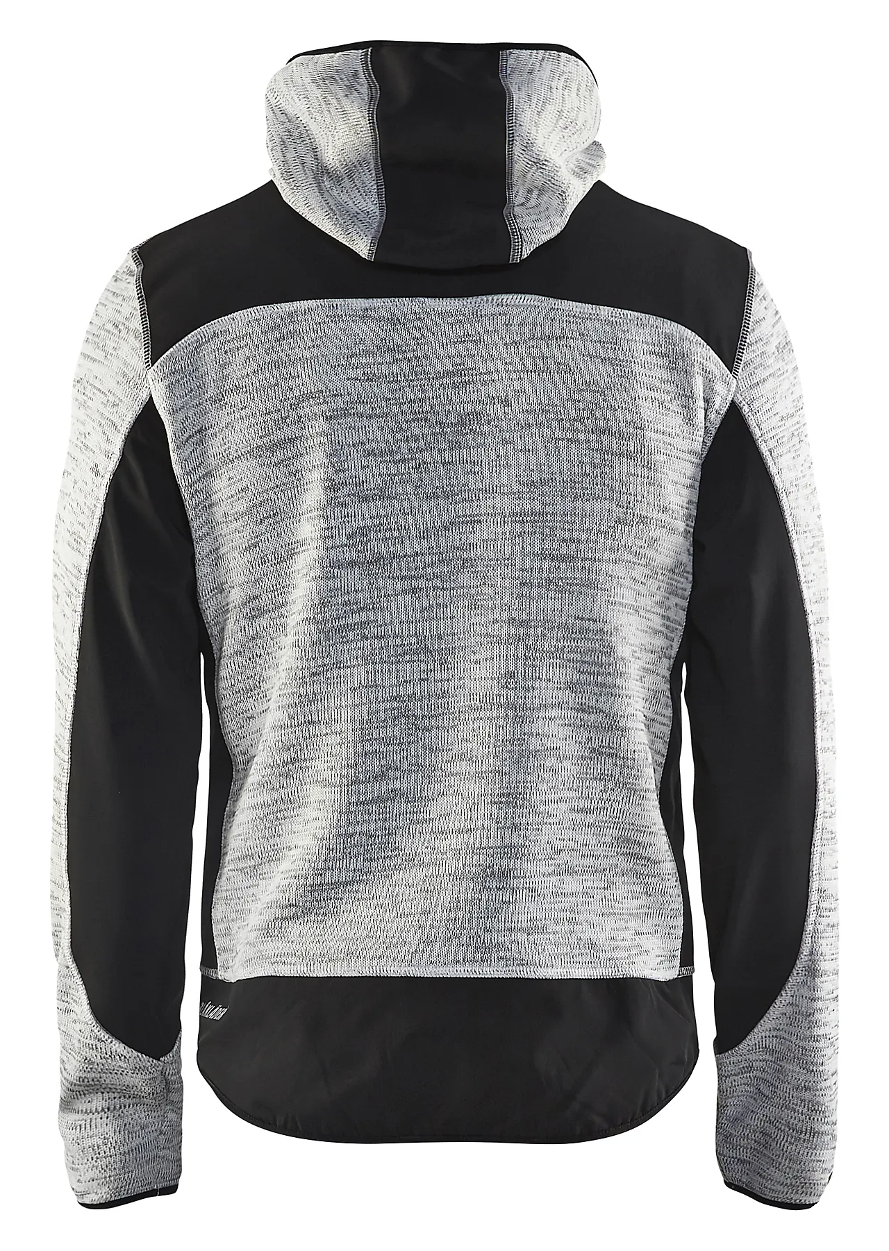 Jakke strikket grå s 493021179 493021179099s grå melange/svart Jakke strikket grå s 493021179 493021179099s grå melange/svart