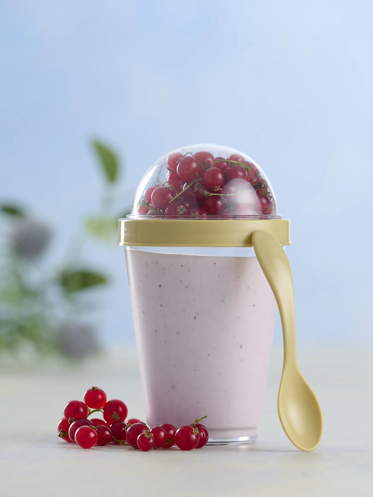 Kopp m/lokk og skje 350ml trend null - null - 2 - Miniatyr