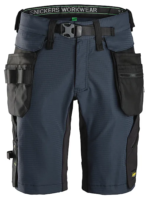Shorts elastisk mørk blå str 54